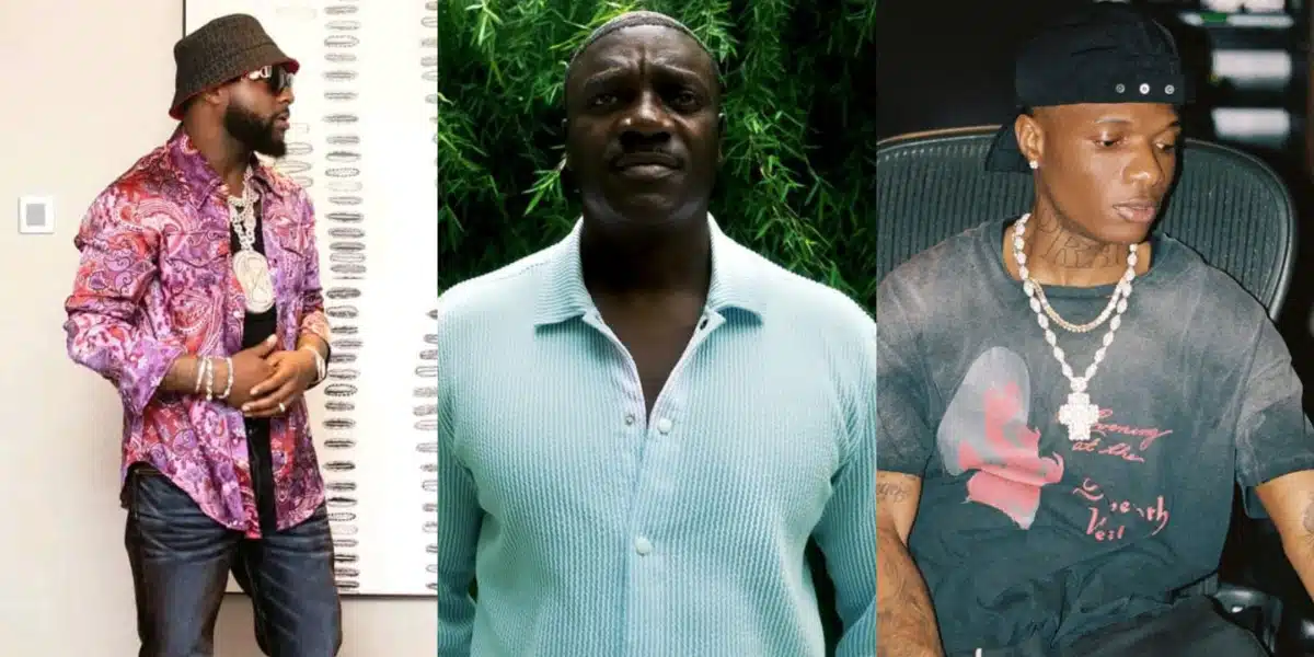 Akon ranks Davido above Wizkid, calls him the 'ultimate shouter'