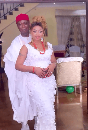 regina daniels ned nwoko 5th wedding anniversary