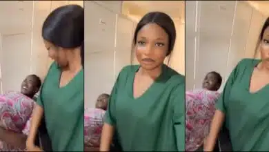 nurse pregnant woman recording video