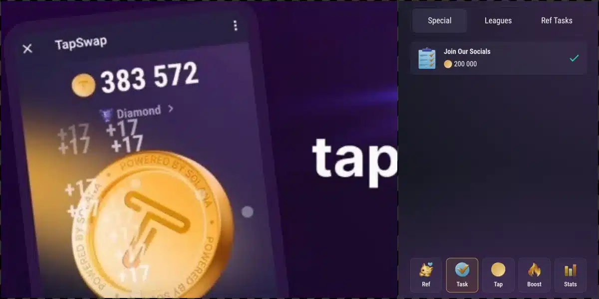 Tappers in panic mode as Tapswap removes wallet option