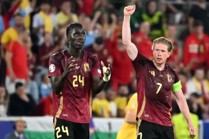 Group E remains tight with Belgium's 2-0 win over Romania in Euro 2024