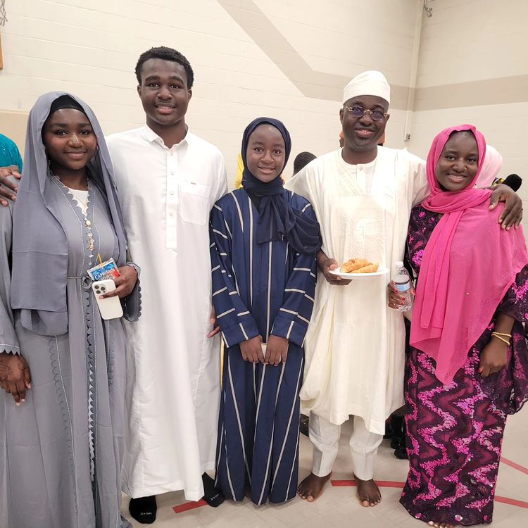 Mercy Aigbe reacts as Kazim Adeoti spends Sallah with first wife, children