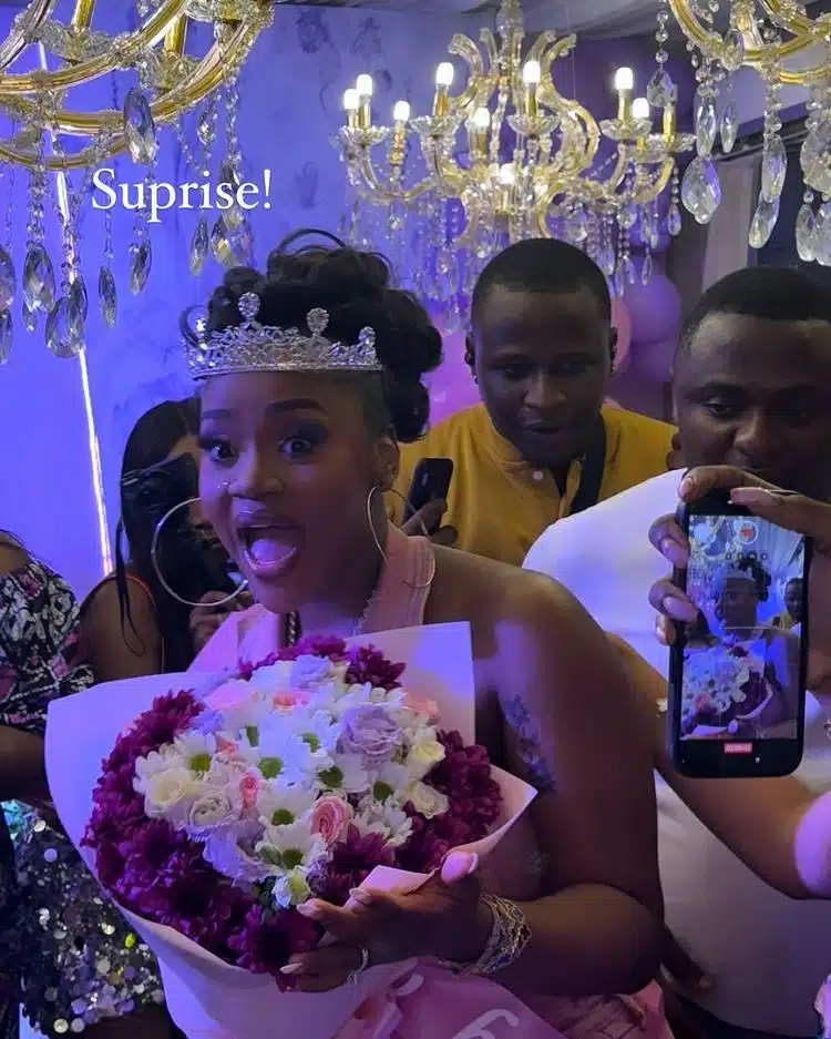 How Davido tricked me into surprise bridal shower - Chioma