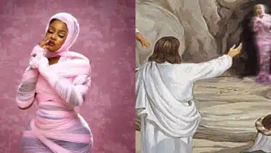 Netizens mock Phyna over bandage outfit, likens her to "Lazarus" in the Bible