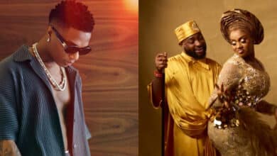 Wizkid shades Chioma, prays for all "understanding women" on earth