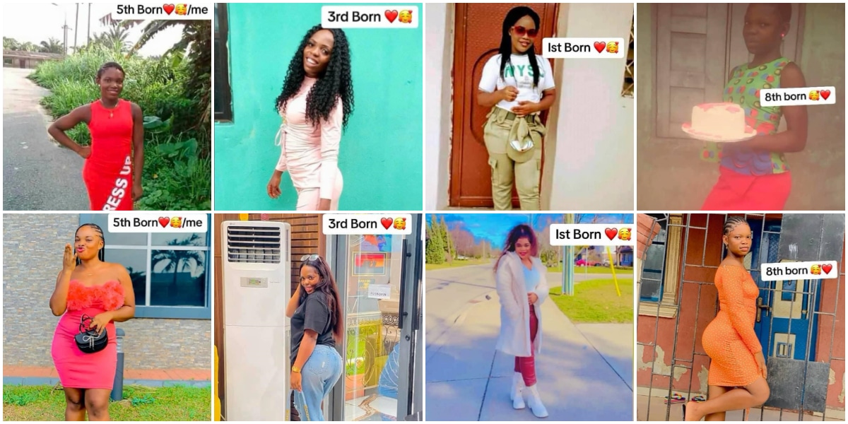 Lady wows many as she shares striking before and after photos of her entire family online