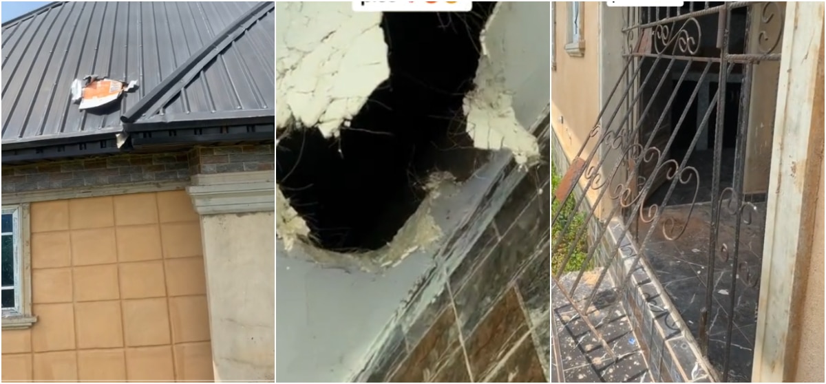 Video of house burgled in Benin without mercy goes viral; everything inside stolen