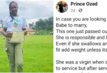 Man's controversial post seeking suitor for his 'virgin' sister after NYSC completion goes viral