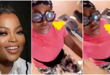 Funke Akindele spotted at the gym hours after critic asked her to lose weight 