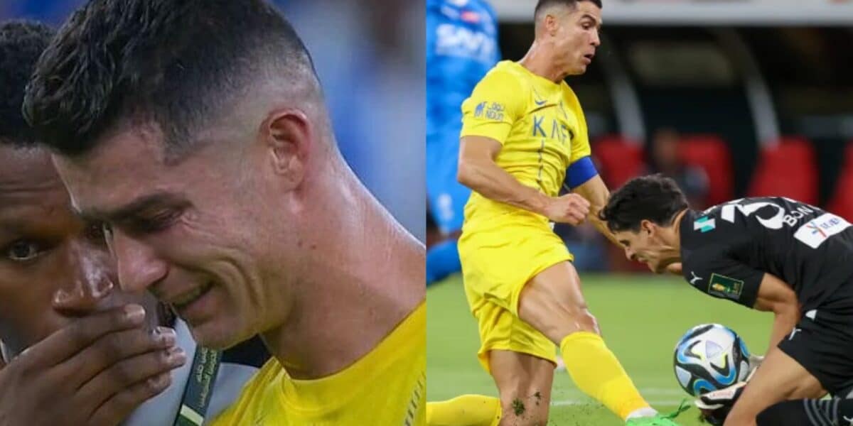 Ronaldo in tears as Al Nassr fall to Al Hilal in chaotic Cup final