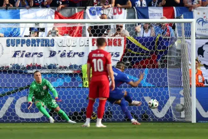 Euro 2024: Mbappe scores, but France settle for second place after Lewandowski's equalizer