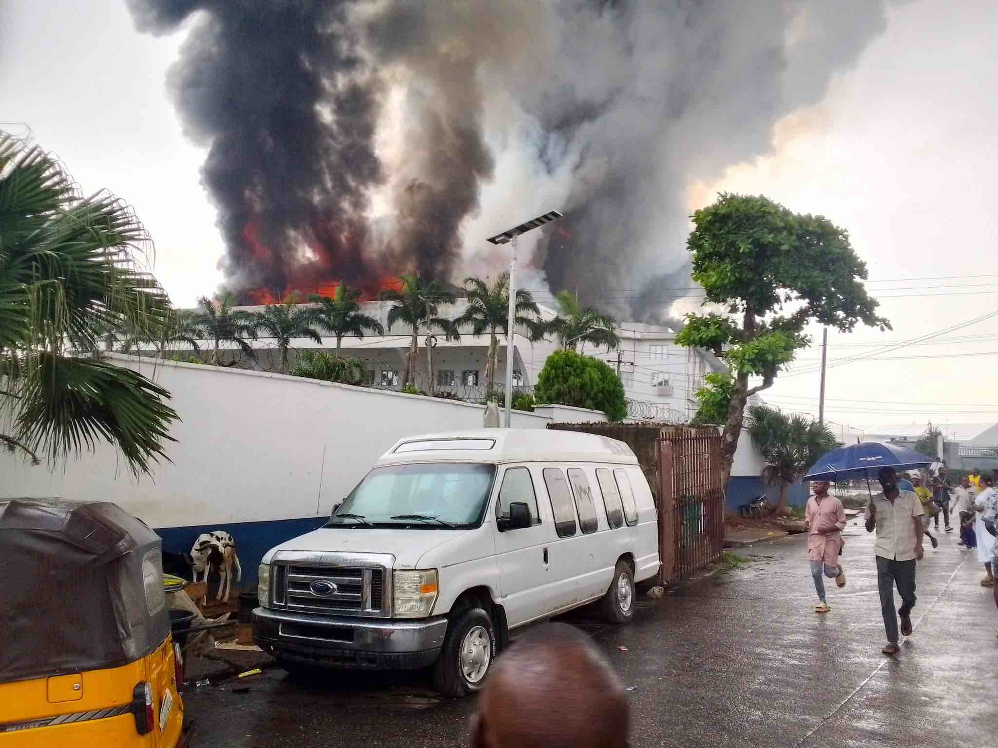 Pastor Chris vows to rebuild a better structure as fire razes Christ Embassy church