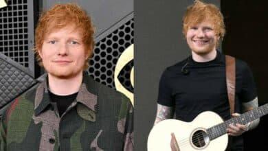 Ed Sheeran phone 9 years