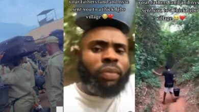 Man laments hard life as NYSC posts him to thick village area