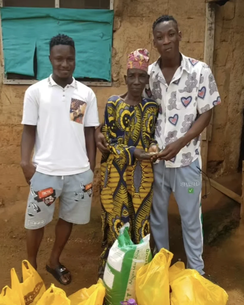 Viral carpenter receives N1.5 million from Victor Boniface