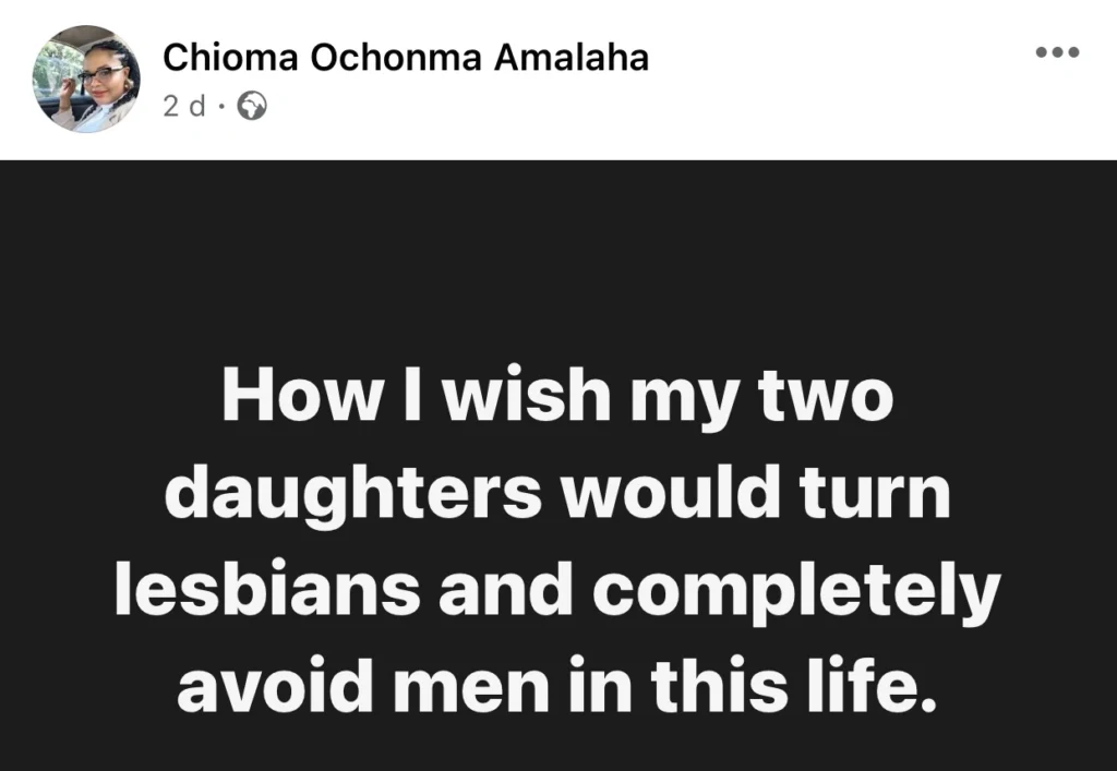 Facebook personality shares unusual wish for her two daughters
