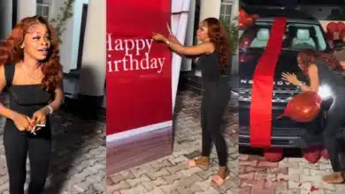 Lady receives Range Rover as a birthday gift from her boyfriend