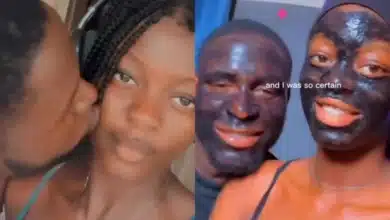Lady breaks down in tears over cozy video of her boyfriend and his sister