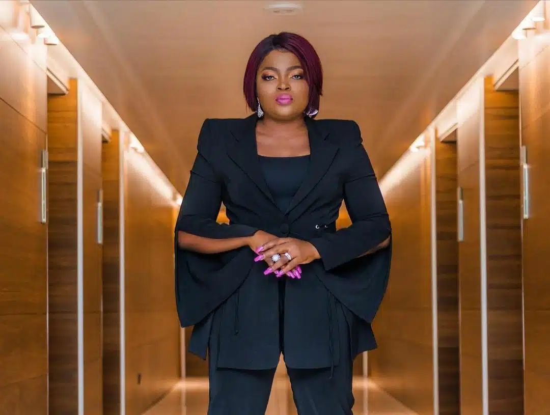 Funke Akindele replies troll for advising her and Toyin Abraham to hit the gym to lose weight 