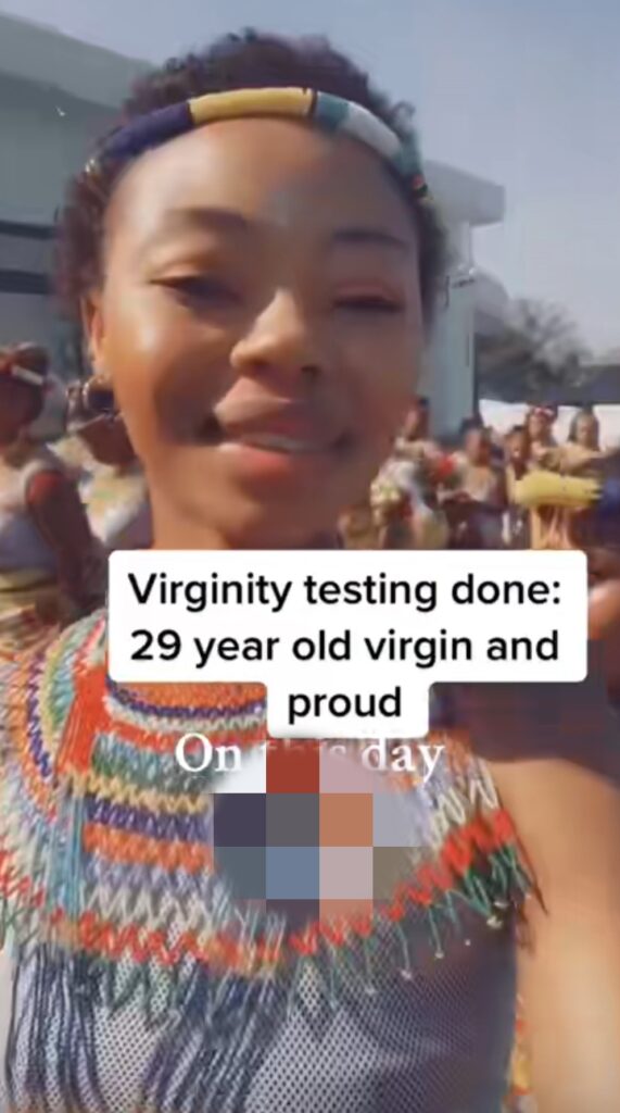 29-year-old lady bursts with joy as she passes virginity test