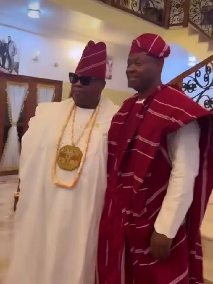 Davido's father uncle wedding 