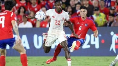 Canada hold 10-man Chile to book Copa America quarterfinal ticket in first outing