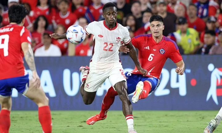 Canada hold 10-man Chile to book Copa America quarterfinal ticket in first outing