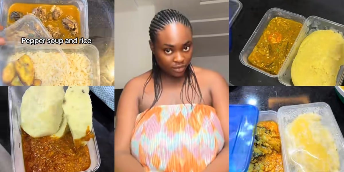 Nigerian lady's weekly menu for her gateman goes viral, attracts job applications