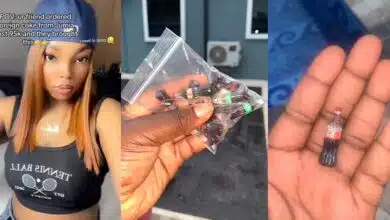 Nigerian lady showcases shocking delivery after ordering ₦95k 'foreign' Coke online