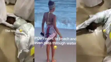 Drama as celestial church conducts deliverance on lady after beach trip