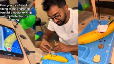 Medical student successfully implants Neuralink chip into a banana; video goes viral