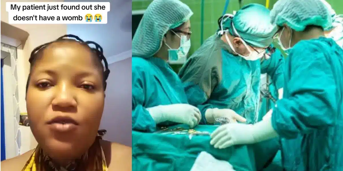 Nigerian lady discovers her womb is missing after hospital visit with boyfriend for D&C procedure
