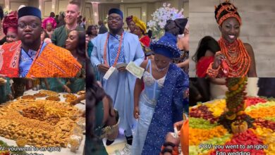 Nigerian couple's traditional wedding in Texas goes viral on social media