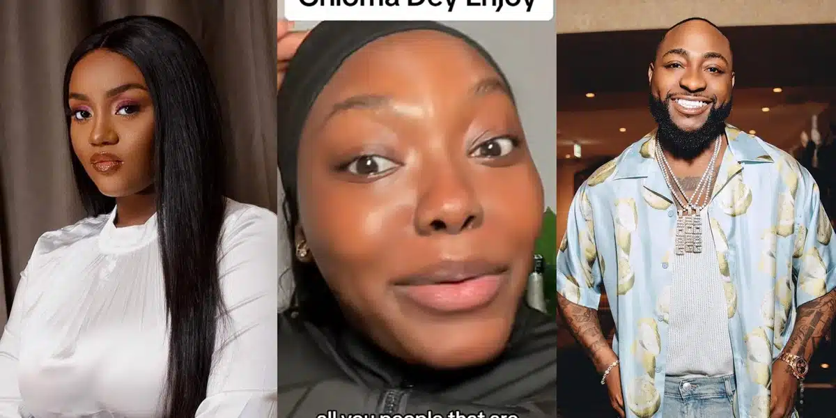 Nigerian lady sends message to those expecting Chioma's breakup with Davido, says 'men are rats'