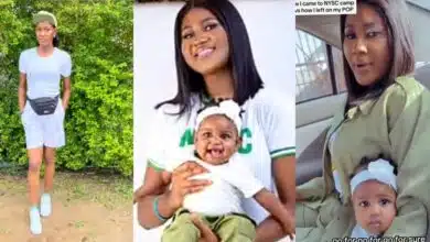 Nigerian lady starts NYSC empty-handed, returns with a baby