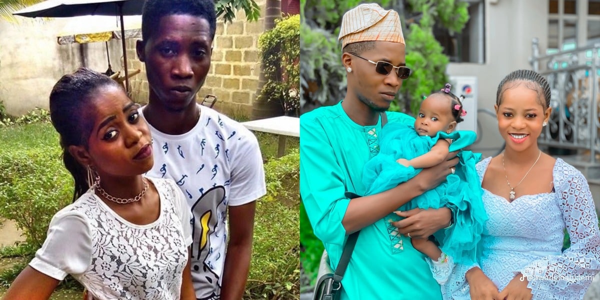 Nigerian couple's before-and-after photos go viral online