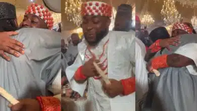 Rudeboy attends Davido's wedding, calls him 'our in-law' in viral video