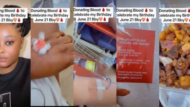 Nigerian lady marks 21st birthday with hospital blood donation, shares journey on TikTok 