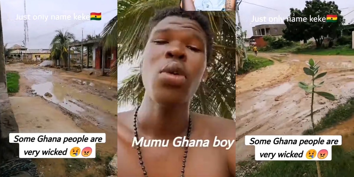 Nigerian man's offer to fix Ghanaian road, name it after himself is rejected by residents