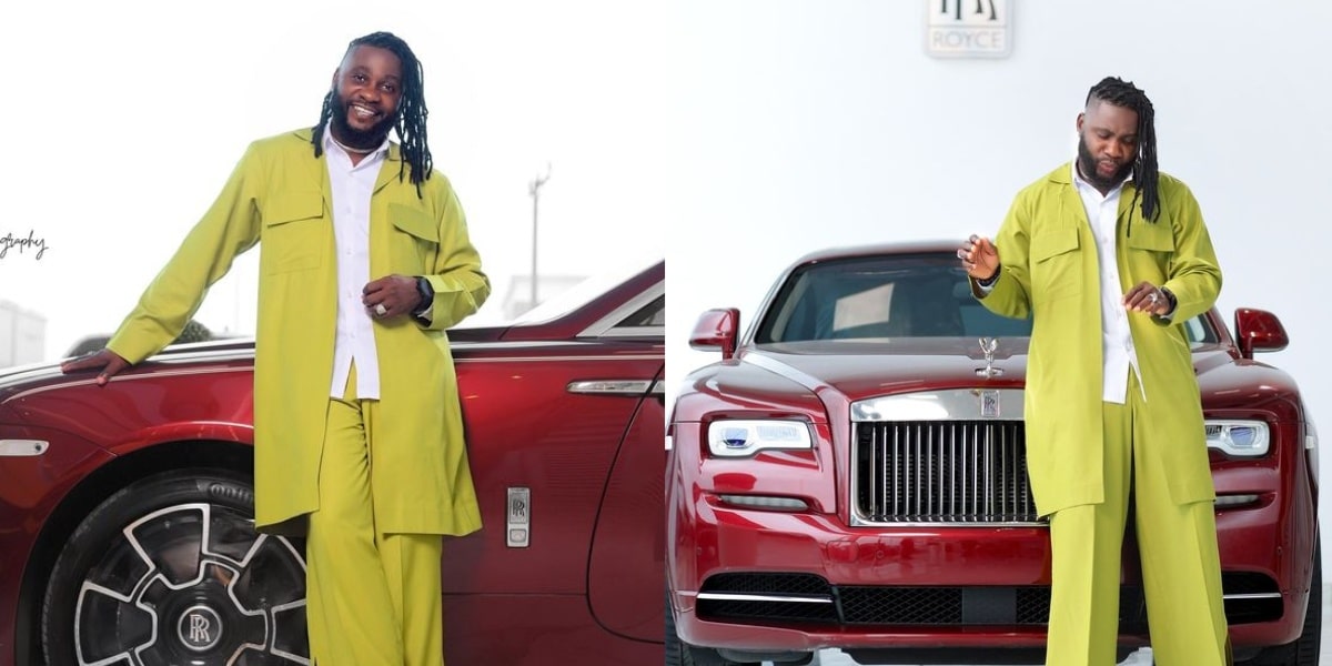 Jubilation as Jide Awobona splashes millions on Rolls Royce