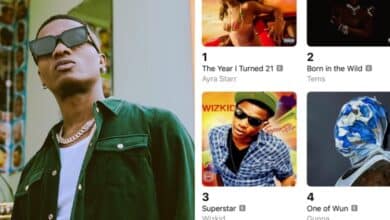 Wizkid's 'Superstar' album reaches top 3 on Apple Music Nigeria after 13 Years
