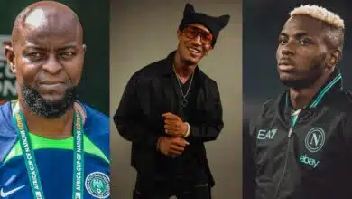 Gideon Okeke chides Victor Osimhen following his outburst over Finidi George's comment