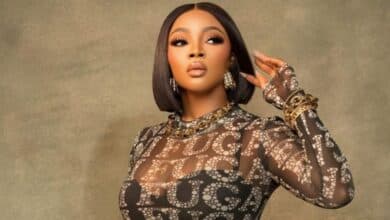 Toke Makinwa clashes with netizen over her stance on tribal marks