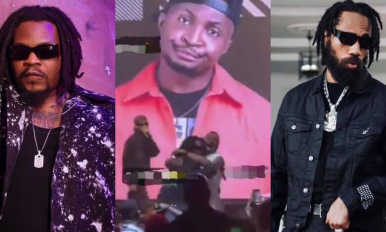 Olamide's surprise appearance during Phyno's stage performance goes viral