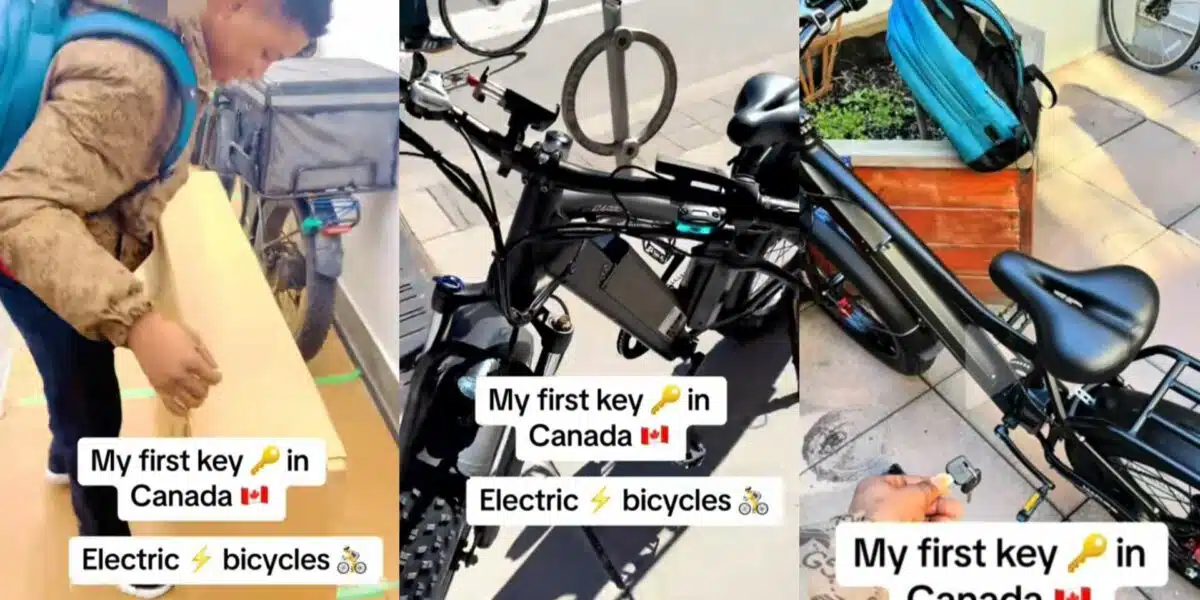 Man abroad-based Nigerian bicycle Canada ride
