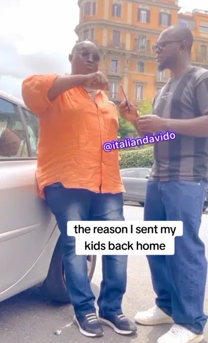 Man who birthed his children abroad sends them back to Nigeria to experience Nigerian life