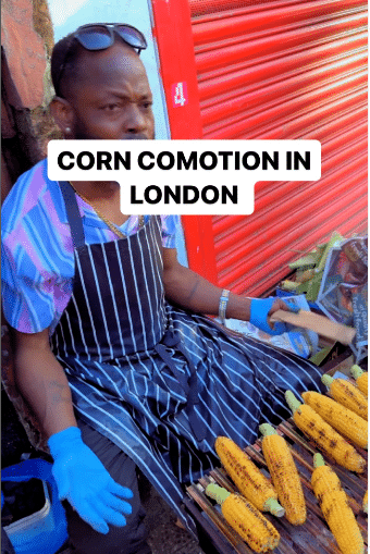 Nigerian roasted corn customers Uk