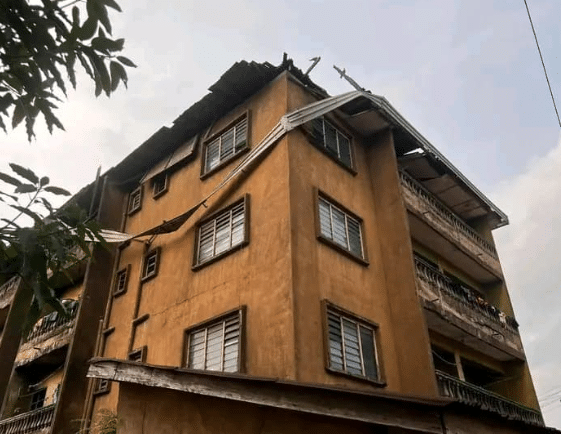 Photos of dilapidated three-storey building fully occupied by tenants stir serious concerns