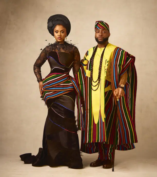 Video of ongoing exquisite decorations at Davido and Chioma's wedding venue causes buzz online
