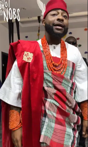 Davido igbo attire 